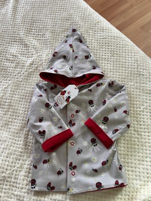 Jacke mit Zipfelkapuze "Blau"