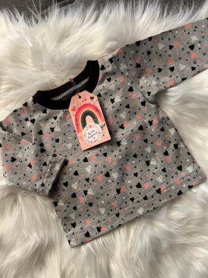 Langarmshirt "Herzen"