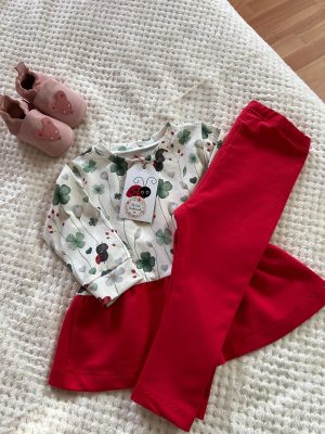 Tunika mit Leggins "Blumen"