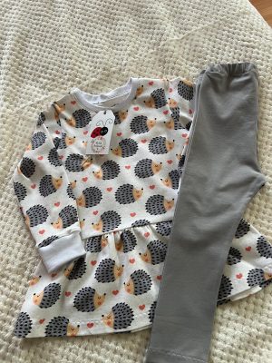 Tunika mit Leggins "Blumen"