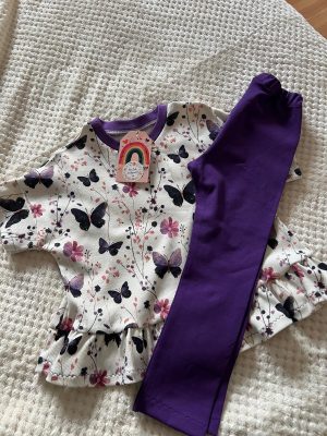 Tunika mit Leggins "Schmetterling"