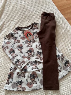 Tunika mit Leggins "Kühe"
