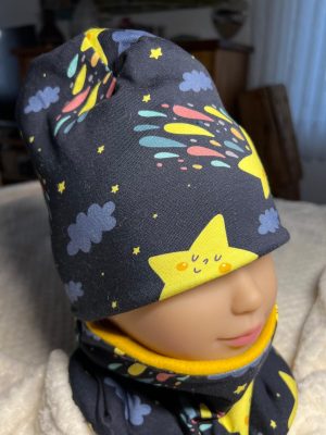 Loop und Mütze "Stern"